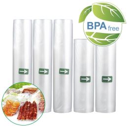 8" and 11" Vacuum Seal Rolls Multipack Make Custom-Sized BPA-Free Vacuum Sealer Bags for Food Saver - 5PACK