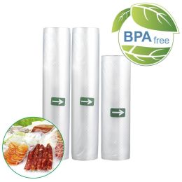 8" and 11" Vacuum Seal Rolls Multipack Make Custom-Sized BPA-Free Vacuum Sealer Bags for Food Saver - 3 PACK