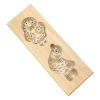 Wooden Mooncake Mold Pastry Mold Bean Paste Cake Baking Tools Bird Basket 50g - Default