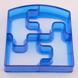 Sandwich Mold Cute Sandwich Cutters DIY Bread Crust Cutter for Kids Bento Lunch Box - Puzzle