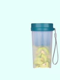 Portable Juicer Small Rechargeable Mini Frying Juicer Electric Juicer Cup - A green
