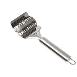 Noodle Cutter for Kitchen Cooking Tools Stainless Steel - silver