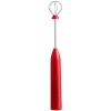 Household Hand Held Electric Coffee Cream Whisk - RED