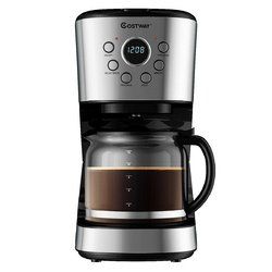 12-cup LCD Display Programmable Coffee Maker Brew Machine - EP24213