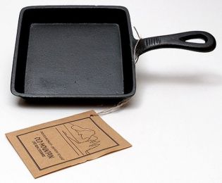 Old Mountain Cast Iron Preseasoned Square Skillet - 0166-10106