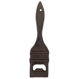Bar Gift Family Party Gift Elegant And Refined Design Cast Iron Bottle Opener - As pic show - Paint Brush
