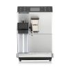 Dafino-202 Fully Automatic Espresso Maker, One touch Coffee Machine with Automatic Milk Frother for Cappuccino & Latte, Stainless Steel, Black - slive