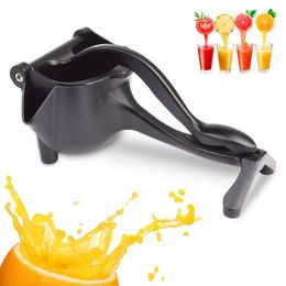 Manual Citrus Juicer Heavy Duty Juice Metal Aluminum Alloy Squeezer  - Black - Squeeze Juicer