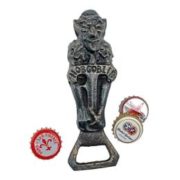Bar Gift Elegant And Refined Design Cast Iron Bottle Opener - As pic show - Hobgoblin Beer Cast