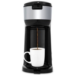 Portable Coffee Maker for Ground Coffee and Coffee Capsule - as show