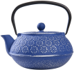Classic Stylish Japanese -style Cast Iron Teapot With 304 Stainless Steel Infuser For Loose Leaf Tea - Blue - Cast Iron