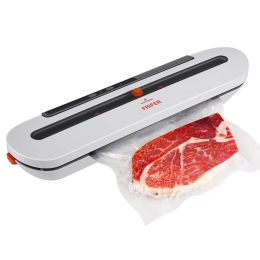 Kitchen Appliance Fully Automatic Vacuum Sealer Food Sealer US Plug - White - FRIFER