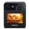 Air Fryer Oven Toaster 4 Slice - black