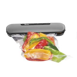 Zokop V69 Portable Food Vacuum Sealer Machine for Food Saver Storage with Magnets and 10 Bags Silver Gray YF - Silver Gray