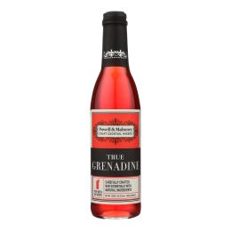 Powell and Mahoney Cocktail Mixer - True Grenadine - Case of 6 - 12.68 oz - 1535293