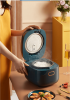 Bear Smart IH Rice Cooker Rice Cooker DFB-P20F1 Firewood Yuan Kettle Refined Iron Liner IH Stereo Heating 2L - Blue - Refined Iron+ Daikin non-stick c