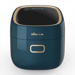 Bear Smart IH Rice Cooker Rice Cooker DFB-P20F1 Firewood Yuan Kettle Refined Iron Liner IH Stereo Heating 2L - Blue - Refined Iron+ Daikin non-stick c