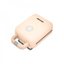 Liven Multifunctional Breakfast Maker,Sandwich Maker,Waffle Maker,Doughnut Maker, Nonstick,Quick & Easy - Pink
