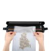 Free shipping Household Food Vacuum Sealer Sealing Packaging Machine Kitchen Preservation Tool - black