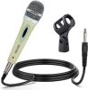 5 Core Premium Vocal Dynamic Cardioid Handheld Microphone Unidirectional Mic with 12ft Detachable XLR Cable to Â¼ inch Audio Jack and On/Off Switch fo