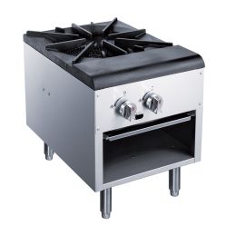 Capacity  Commercial Stock Pot With Two  Burner Count - silver - stainless
