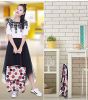 Foldable Shopping Cart with Wheels Oxford Fabric Trolley Bag Collapsible Reusable Tote Bags Grocery Cart for Travel Home Kitchen Supermarket  - Circle