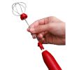 Household Hand Held Electric Coffee Cream Whisk - RED