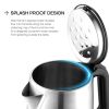 Stainless Steel Electric Kettle Water Boiler - Stainless Steel