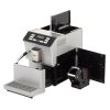 Dafino-205 Fully Automatic Espresso Coffee Maker w/ Milk Frother, Black - sliver