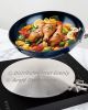 Heat Diffuser, 8 inch Simmer Ring Plate Induction Adapter Plate for Gas Stove Stainless Steel with Foldable Handle Induction Hob Ring Plate - 8 in