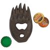 Bar Gift Family Party Gift Elegant And Refined Design Cast Iron Bottle Opener - As pic show - Bear Grizzly Paw