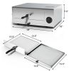 Patio Garden Outdoor Portable Kitchen Commercial Pizza Grill Ovens - Silver - Stainless Steel