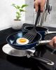 Heat Diffuser, 8 inch Simmer Ring Plate Induction Adapter Plate for Gas Stove Stainless Steel with Foldable Handle Induction Hob Ring Plate - 8 in