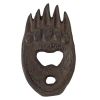 Bar Gift Family Party Gift Elegant And Refined Design Cast Iron Bottle Opener - As pic show - Bear Grizzly Paw