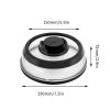 Vacuum Food Sealer Cover Kitchen Instant Vacuum Food Sealer Fresh Cover - Black