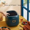 Bear Smart IH Rice Cooker Rice Cooker DFB-P20F1 Firewood Yuan Kettle Refined Iron Liner IH Stereo Heating 2L - Blue - Refined Iron+ Daikin non-stick c