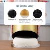 Rice Cooker Small Rice Maker Steamer Pot Electric Steamer Digital Electric Rice Pot Multi Cooker & Food Steamer Warmer 5.3 Qt 5 Core RC0501 - Silver B