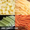 6mm/9mm/12.7mm Commercial Home Vegetable Fruit Dicer Cutter  Slicer Chopper Manual Cutting Machine - Silver - 12.7 mm