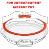 3pcs New Silicone Seal Rings Gasket For Instant Pot Blue Red White IP-DUO60 IP-LUX60 IP-DUO50 IP-LUX50 Smart-60 - 6QT