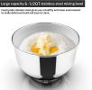 Nurxiovo 3 in 1 Stand Mixer, 850W 6.5QT Kitchen Food Mixer with Tilt-Head 6 Speed, Electric Standing Mixers with Dough Hook, Whisk, Beater, Meat Blend