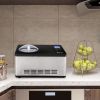 2.1 Quart Ice Cream Maker with LCD Timer Control - Silver