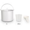 2.1 Quart Ice Cream Maker with LCD Timer Control - Silver