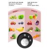 [ Unique Version] VACASSO Juicer with Utility Patent  400W Juicer Machines Wide Mouth Fruits & Vegetables Centrifugal Juice Extractor - Black+Silver