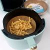 100Pcs Air Fryer Disposable Paper Liner w/ 100Pcs Disposable Gloves Baking Mat - 100Pcs