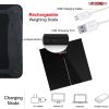 Rechargeable Digital Scale for Body Weight, Precision Bathroom Weighing Bath Scale, Step-On Technology, High Capacity - 400 lbs. Large Display, Batter