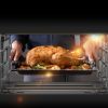 WEESTA Air Fryer Toaster Oven 24 Quart - 7-In-1,with Air Fry, Roast, Toast, Broil & Bake Function - Silver