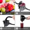 Manual Citrus Juicer, Hand Press Lemon Squeezer, Heavy Duty Juice Metal Aluminum Alloy Squeezer - default