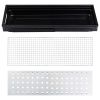 Portable Camping BBQ Grill Steel 23.6"x8.9"x13" - Black
