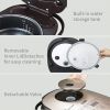 JOYDEEM AIRC-4001 Smart Induction Heating System Rice Cooker, 24-hours Pre-set Timer, 4 L 8 Cup Capicity - Default