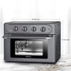 Air Fryer Toaster Oven 24 Quart - 7-In-1,with Air Fry, Roast, Toast, Broil & Bake Function - Grey